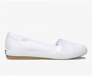 Keds Carmel Slip On Damen Weiß | JEL348159