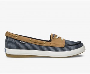 Keds Charter Stripe Slip On Damen Navy | APK746091