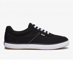 Keds Courty II Canvas Sneakers Damen Schwarz | ULP359842