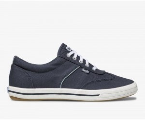 Keds Courty Sneakers Damen Navy | WNB731650