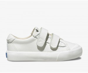 Keds Crew Kick 75 2V Leder Slip On Mädchen Weiß | MDG390482