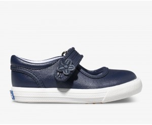 Keds Ella Mary Jane Slip On Mädchen Navy | SQO248975