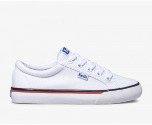 Keds Jump Kick Canvas Sneakers Mädchen Weiß | XWY035718