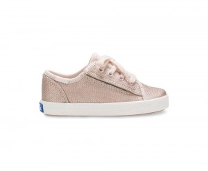 Keds Kickstart Jr. Sneakers Mädchen Rosa Gold | KGX769018