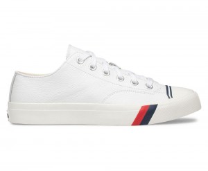 Keds Royal Lo Klassische Leder Sneakers Damen Weiß | IMZ138206