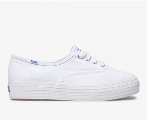 Keds Triple Sneakers Damen Weiß | SIM623417