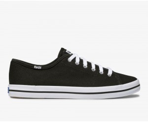 Keds Washable Kickstart Sneakers Damen Schwarz Weiß | WAG354186