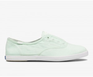 Keds x Organic Baumwoll Chillax Washable Slip On Damen Grün | CSJ423958