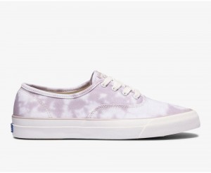 Keds x Organic Baumwoll Surfer Tie Dye Sneakers Damen Lila | JOU395017