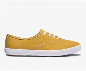 Keds x Organic Baumwoll Washable Champion Sneakers Damen Gold | OLC792305