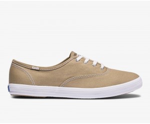 Keds x Organic Baumwoll Washable Champion Sneakers Damen Braun | ZTH782056