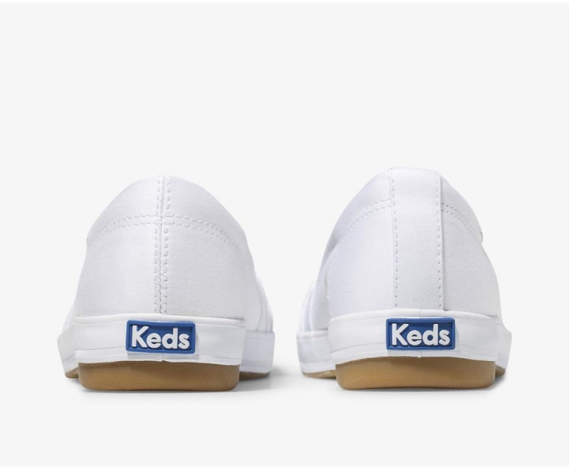 Keds Carmel Slip On Damen Weiß | JEL348159