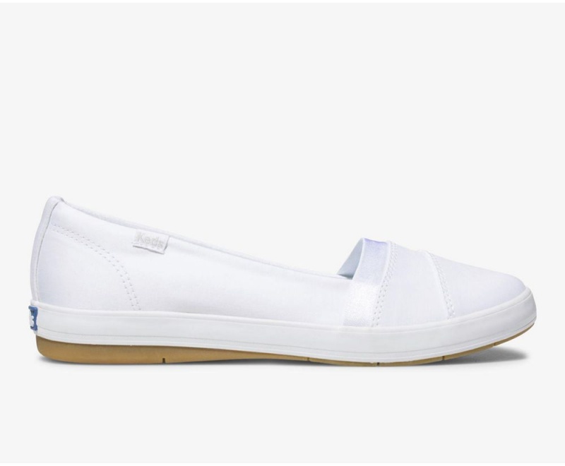 Keds Carmel Slip On Damen Weiß | JEL348159