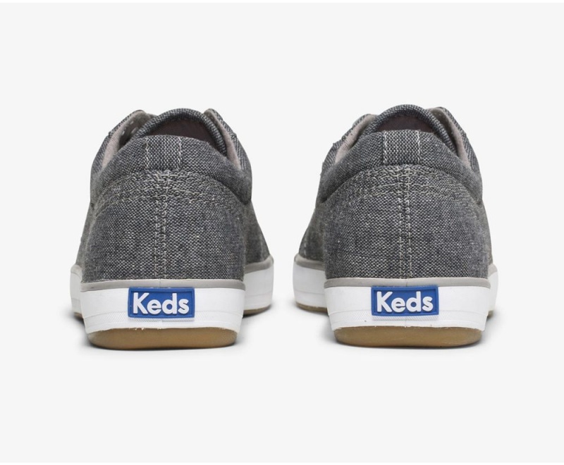 Keds Center Slub Sneakers Damen Grau | JXM062384