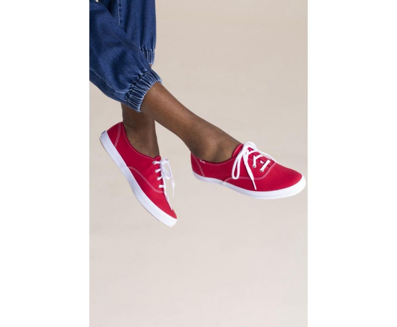 Keds Champion Original Sneakers Damen Rot | GZH651403