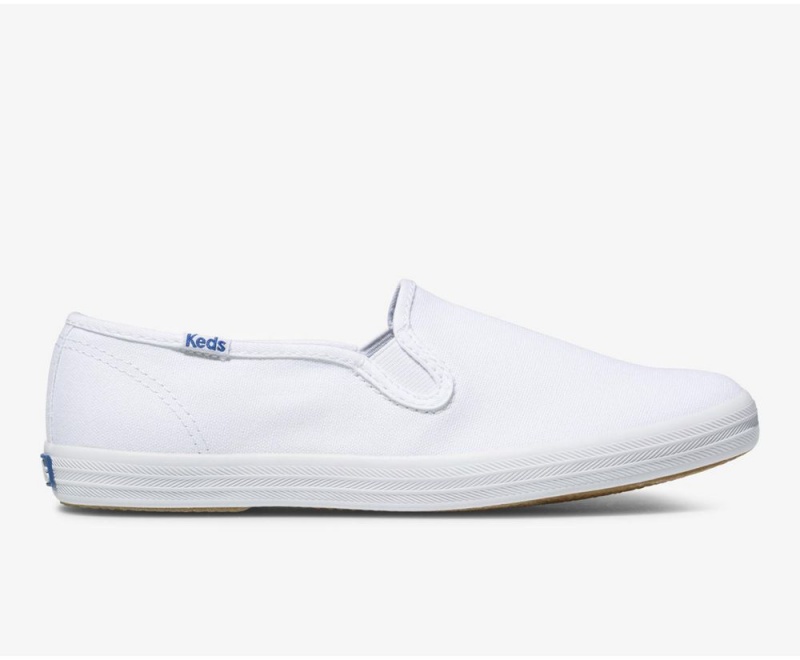 Keds Champion Slip On Damen Weiß | JXT506134