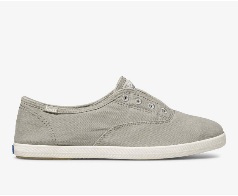 Keds Chillax Seasonal Washable Slip On Damen Grau | RGK285043