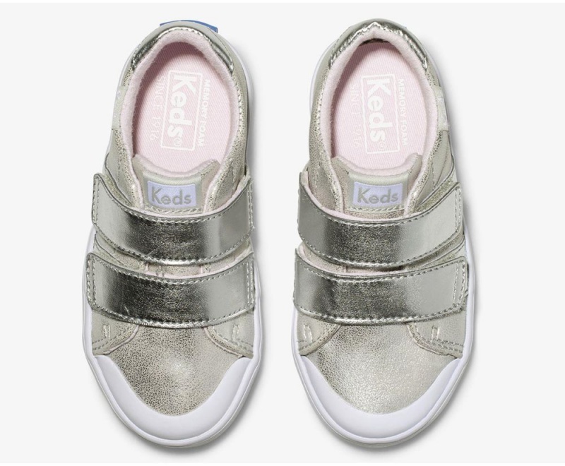 Keds Courtney Slip On Mädchen Silber | XUQ035481