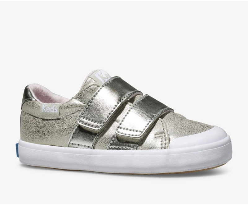 Keds Courtney Slip On Mädchen Silber | XUQ035481