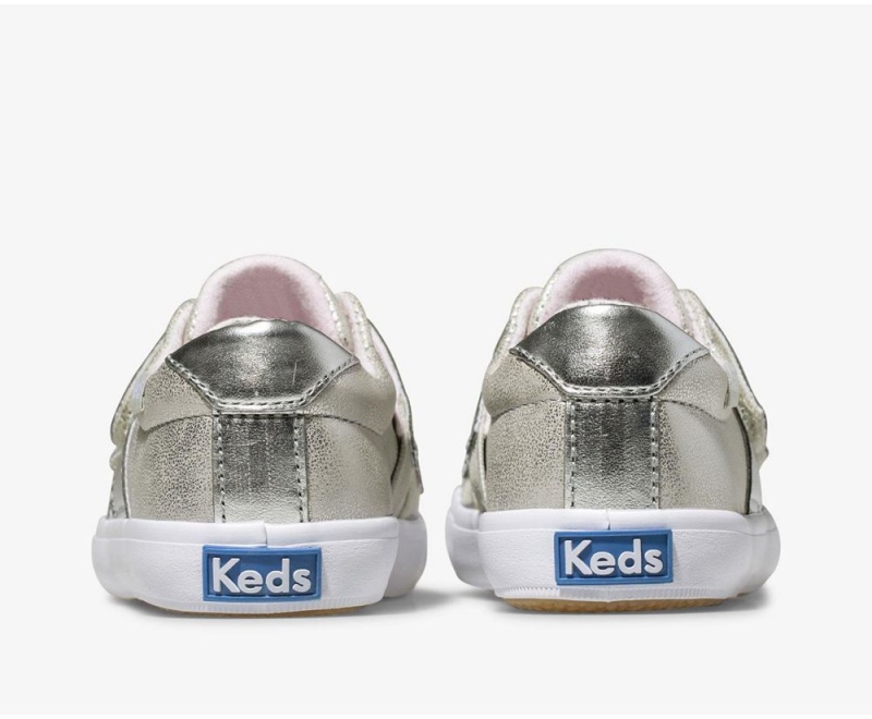 Keds Courtney Slip On Mädchen Silber | YZT192348