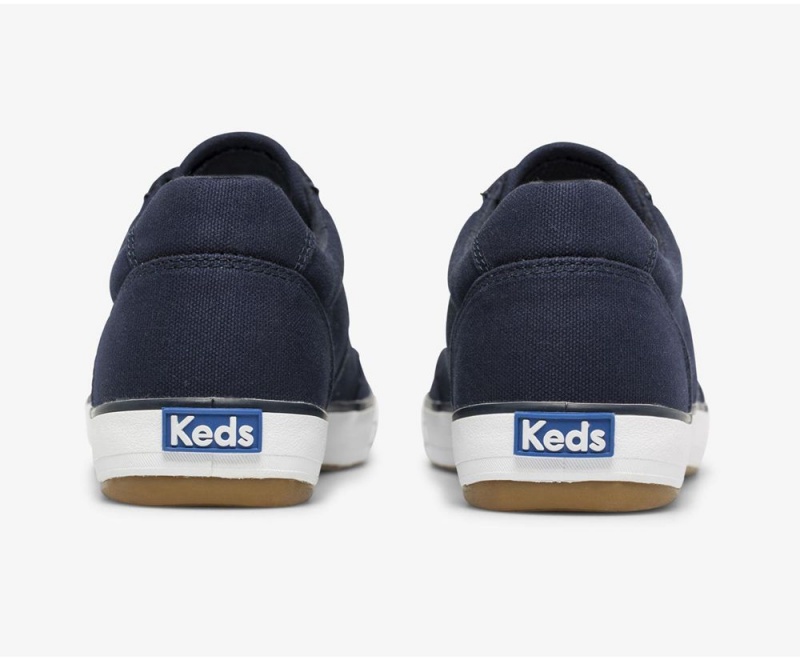 Keds Courty II Canvas Sneakers Damen Navy | PQH467105