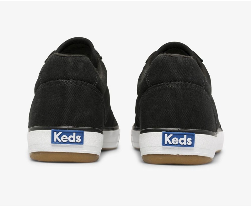 Keds Courty II Canvas Sneakers Damen Schwarz | ULP359842