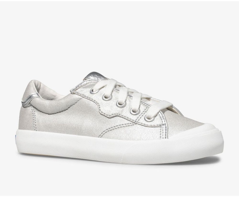 Keds Crew Kick 75 Sneakers Mädchen Silber | KRA527830