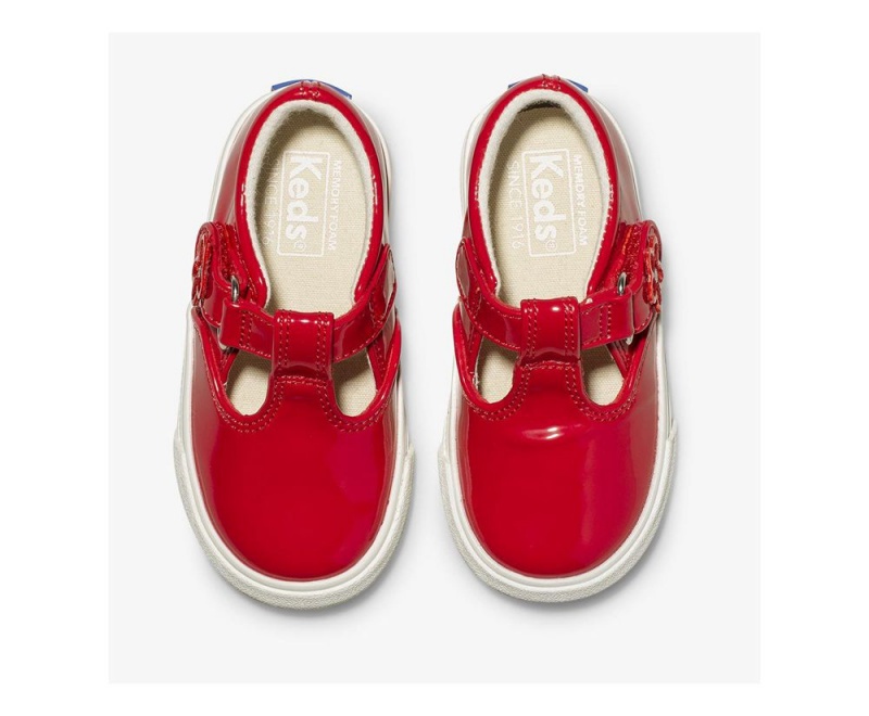 Keds Daphne Lack Slip On Mädchen Rot | UCT842693