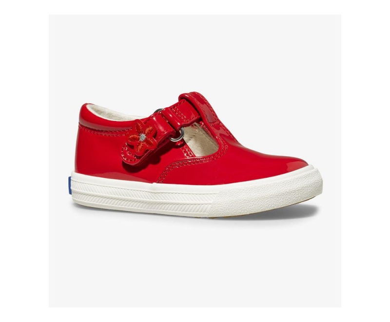 Keds Daphne Lack Slip On Mädchen Rot | UCT842693