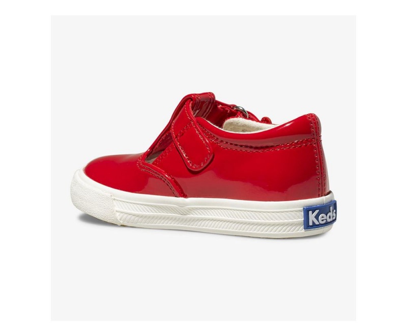 Keds Daphne Lack Slip On Mädchen Rot | UCT842693