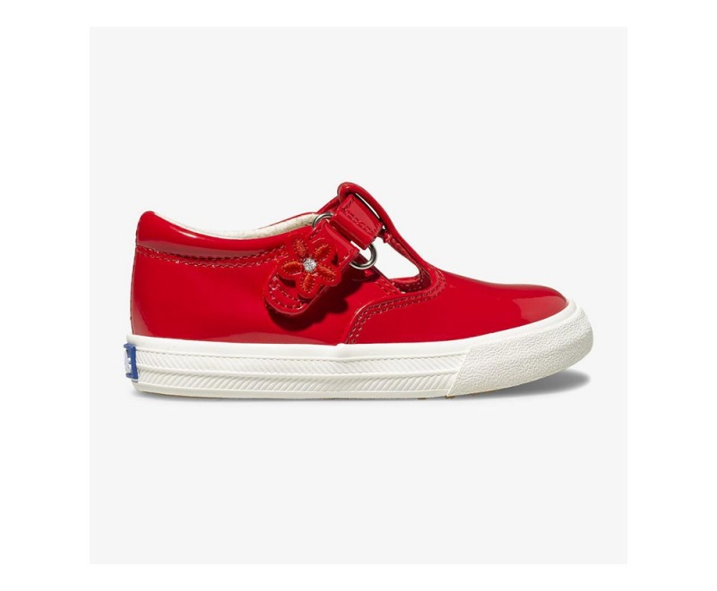 Keds Daphne Lack Slip On Mädchen Rot | UCT842693