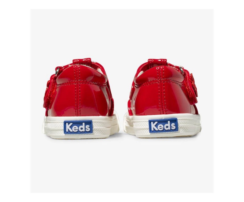 Keds Daphne Lack Slip On Mädchen Rot | XEU027691