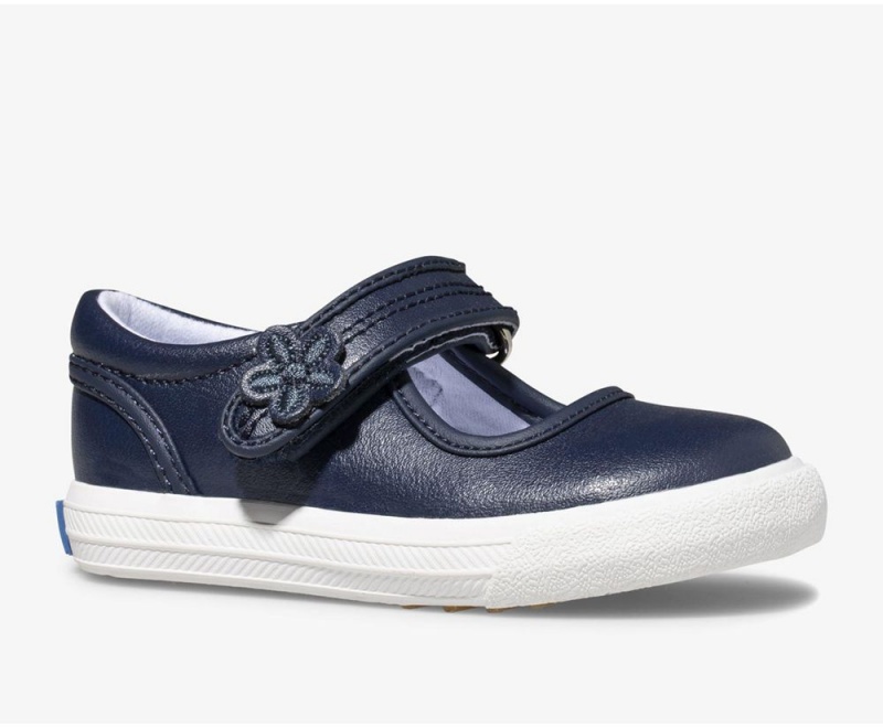 Keds Ella Mary Jane Slip On Mädchen Navy | SIT750394