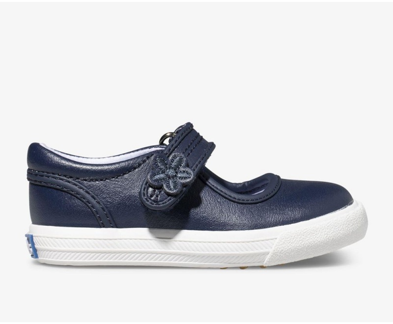 Keds Ella Mary Jane Slip On Mädchen Navy | SIT750394