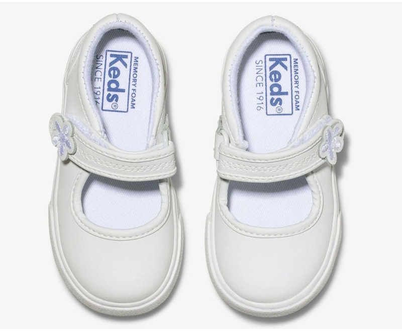 Keds Ella Mary Jane Slip On Mädchen Weiß | NKW317648