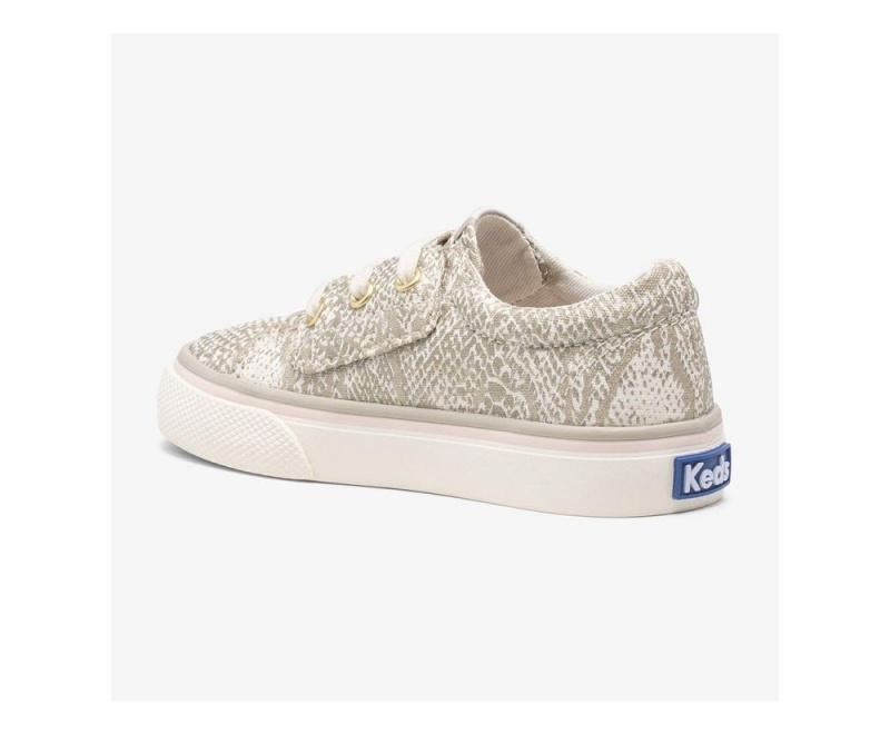 Keds Jump Kick Jr. Sneakers Mädchen Grau Weiß | WHF953160