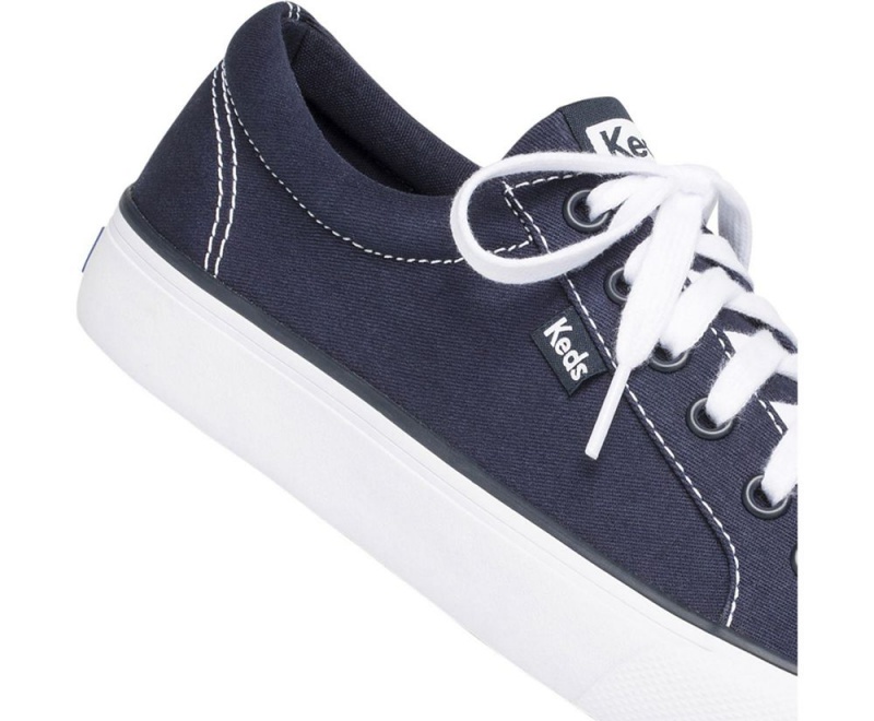 Keds Jump Kick Twill Sneakers Damen Navy | MUY082749