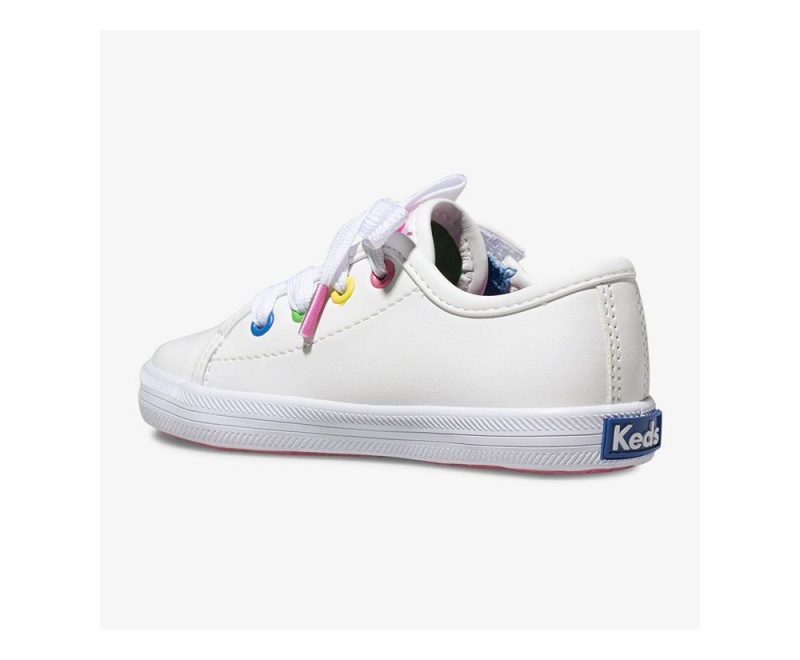 Keds KickstartEyelets Jr. Sneakers Mädchen Weiß | ODQ094371