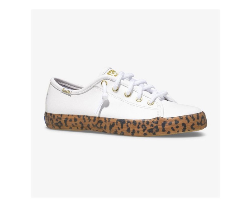 Keds KickstartFoxing Sneakers Mädchen Weiß | HUQ485706