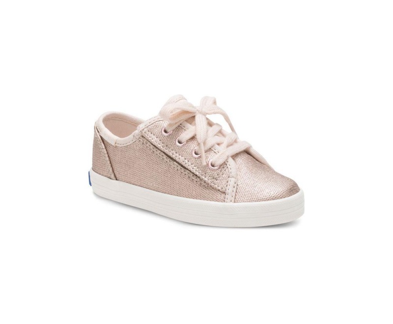 Keds Kickstart Jr. Sneakers Mädchen Rosa Gold | KGX769018