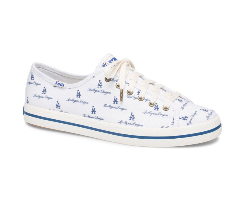 Keds Kickstart MLB Sneakers Damen Weiß | BKU372840