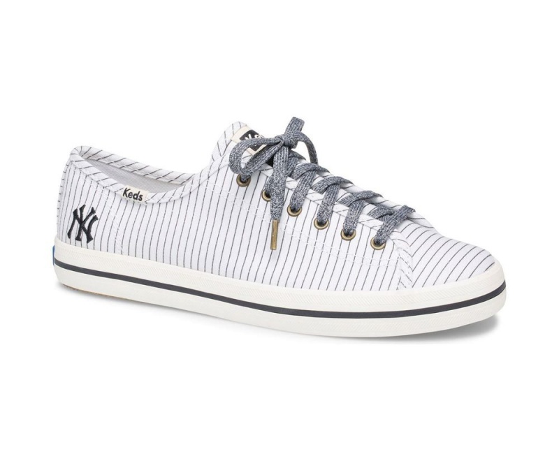 Keds Kickstart MLB Sneakers Damen Weiß | DSU930862