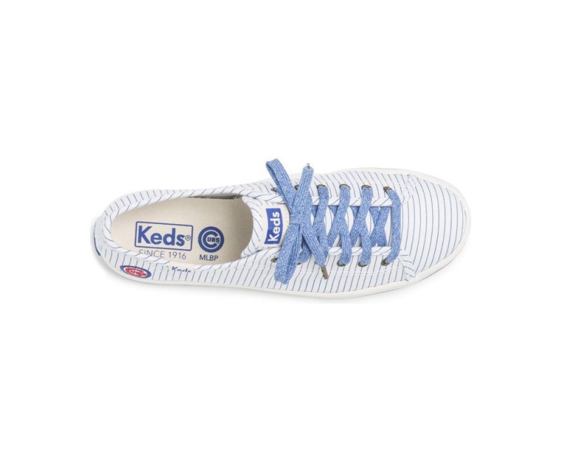 Keds Kickstart MLB Sneakers Damen Weiß | QUL783642