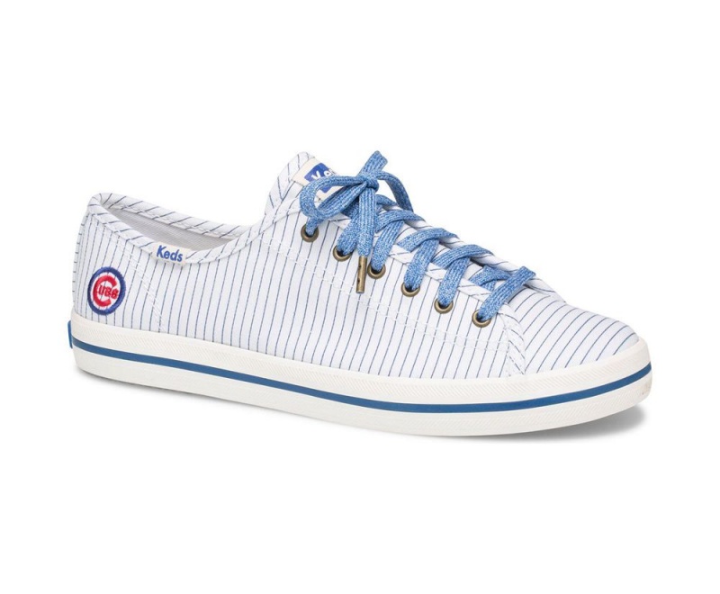 Keds Kickstart MLB Sneakers Damen Weiß | QUL783642