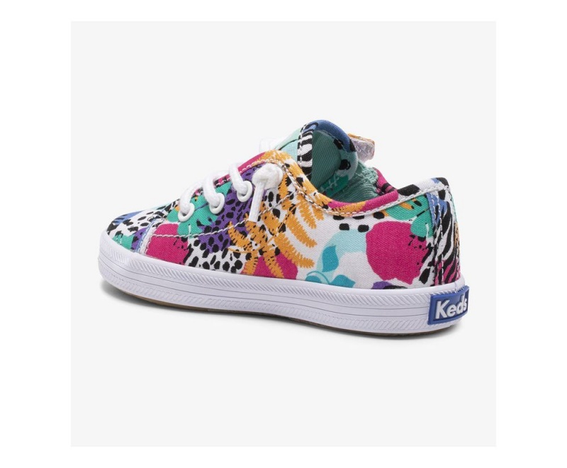 Keds Kickstart Seasonal Jr. Sneakers Mädchen Mehrfarbig | NIO560149