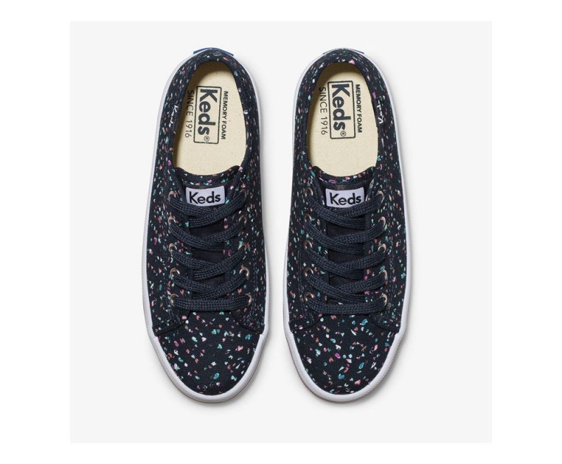 Keds Kickstart Sneakers Mädchen Navy Mehrfarbig | HUS762491