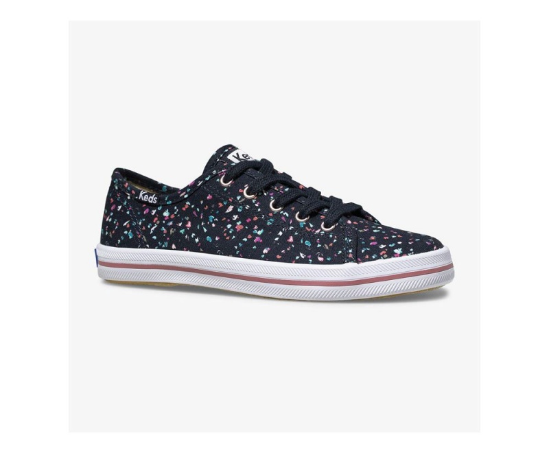 Keds Kickstart Sneakers Mädchen Navy Mehrfarbig | HUS762491