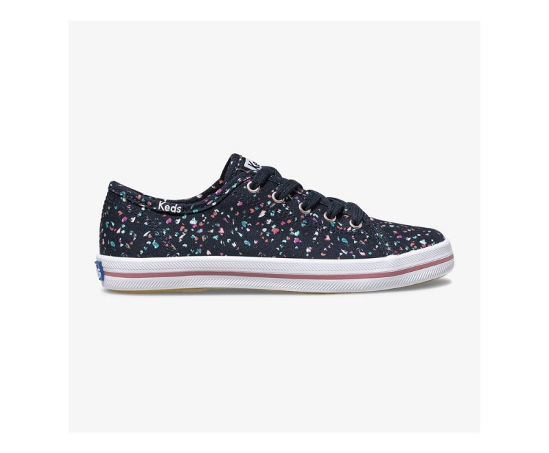 Keds Kickstart Sneakers Mädchen Navy Mehrfarbig | HUS762491