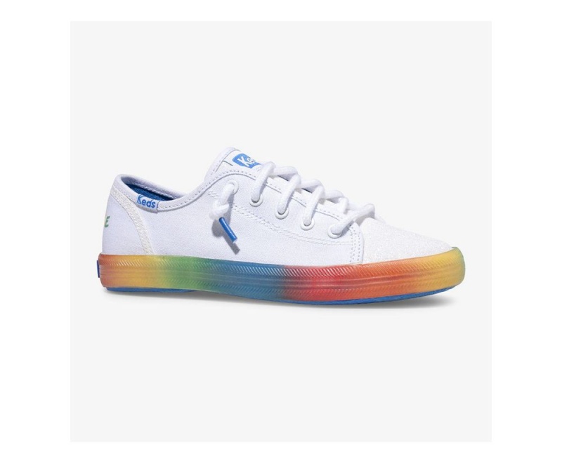 Keds PWR GRL Kickstart Sneakers Mädchen Weiß | WPS105986