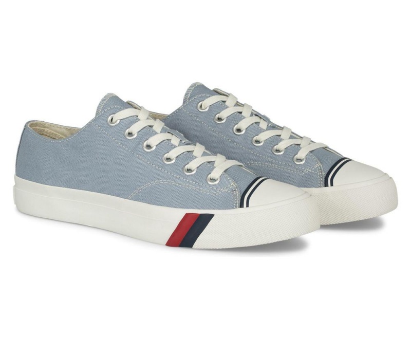 Keds Royal Lo Canvas Sneakers Damen Blau | YXZ526014